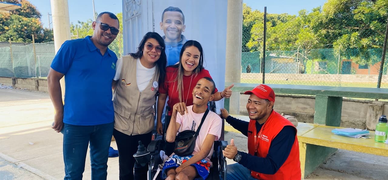 ABIUDEA team with the community