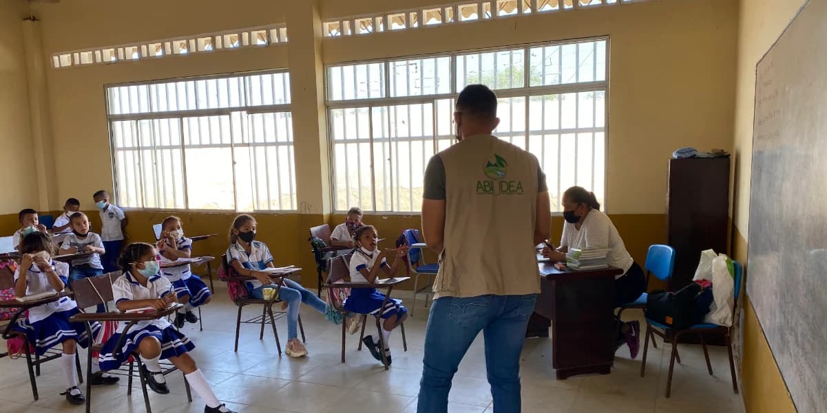 ABIUDEA team working with the community