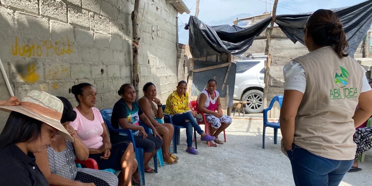 ABIUDEA team with the community