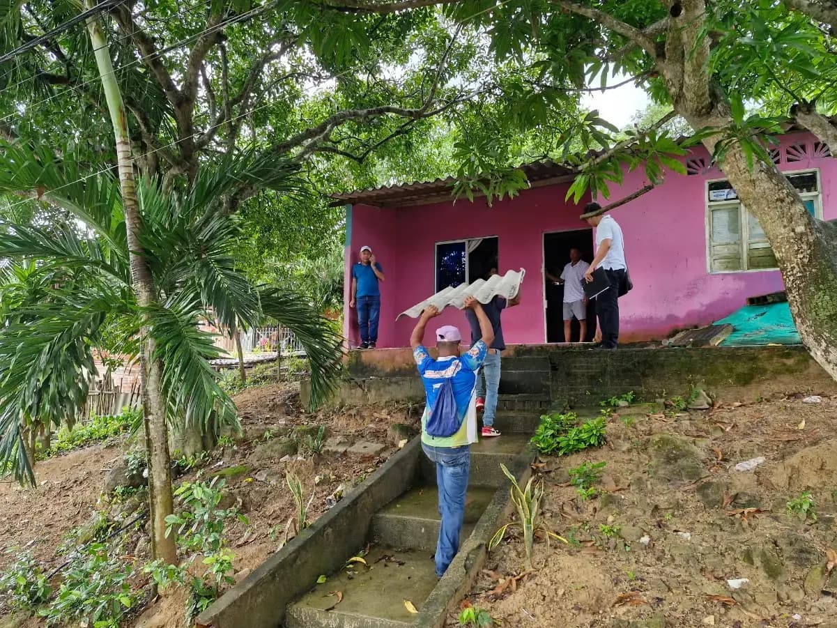 Nuestro proyecto de fortalecimiento institucional: PROYECTO ToGETHER en nuestra segunda fase de colaboración con Abiudea como socios humanitarios, nos dirigimos a Tubará, Atlántico.